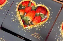 truskawki walentynki