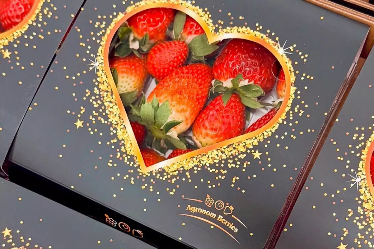 truskawki walentynki