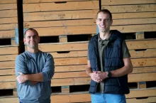 Cezary Rokicki i Arek Sławiński