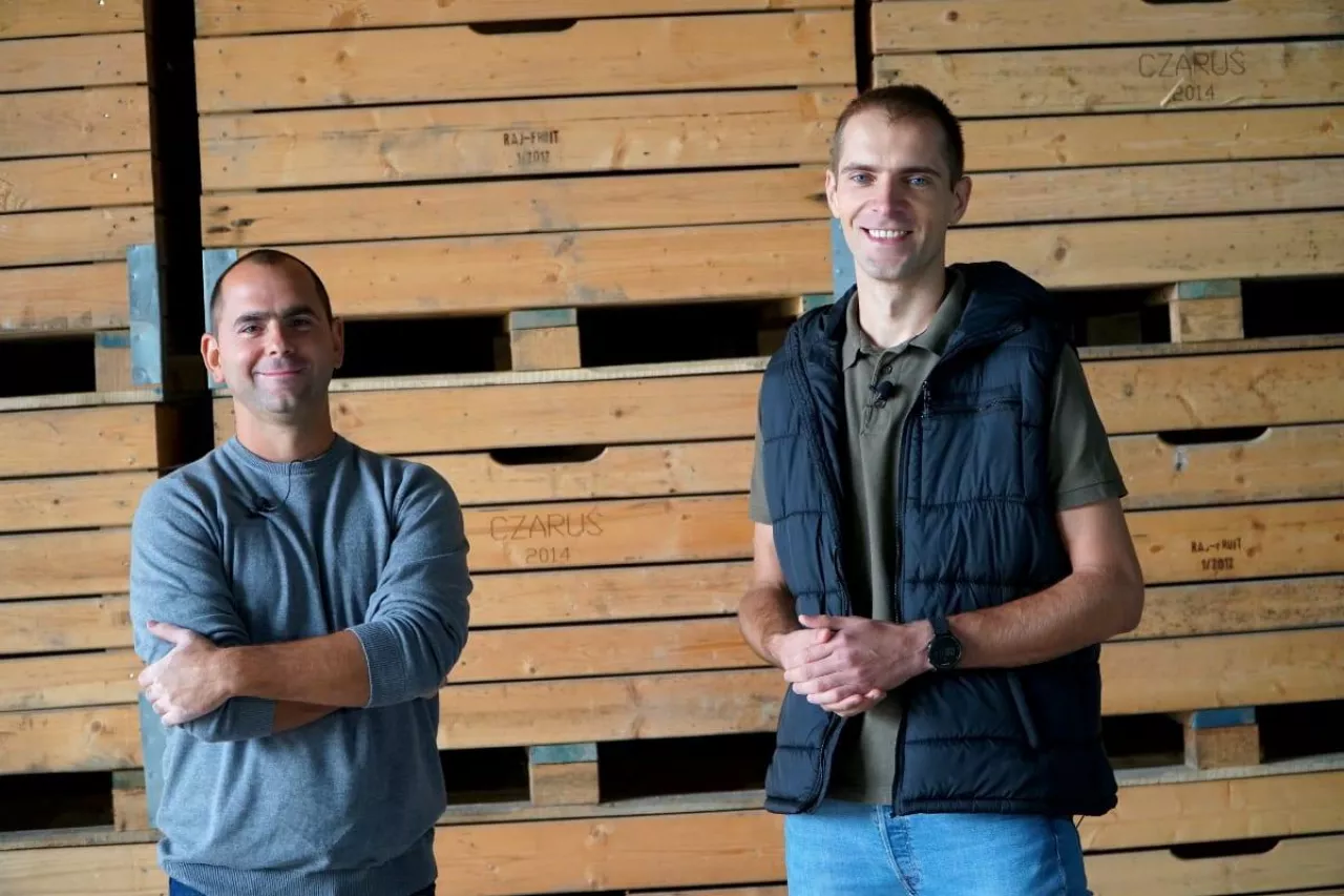 Cezary Rokicki i Arek Sławiński