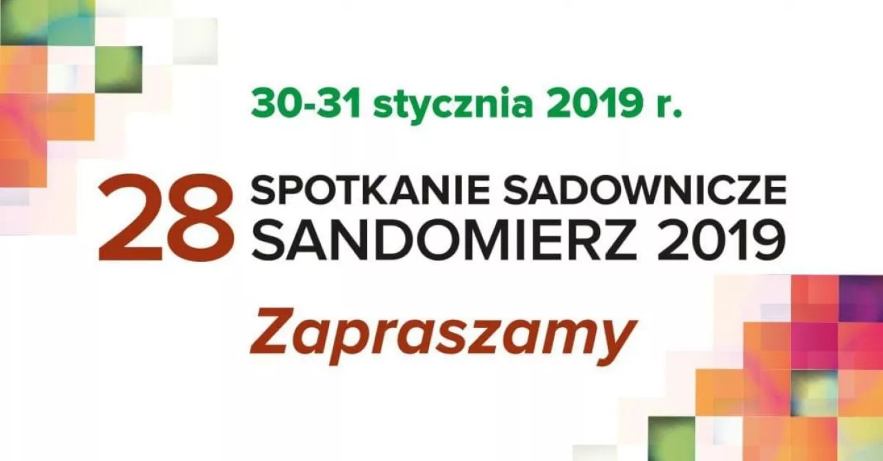 Spotkanie sadownicze sandomierz