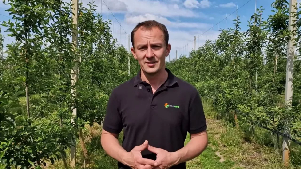 Mateusz Nowacki podaje zalecenia w najnowszym komunikacie sadowniczym